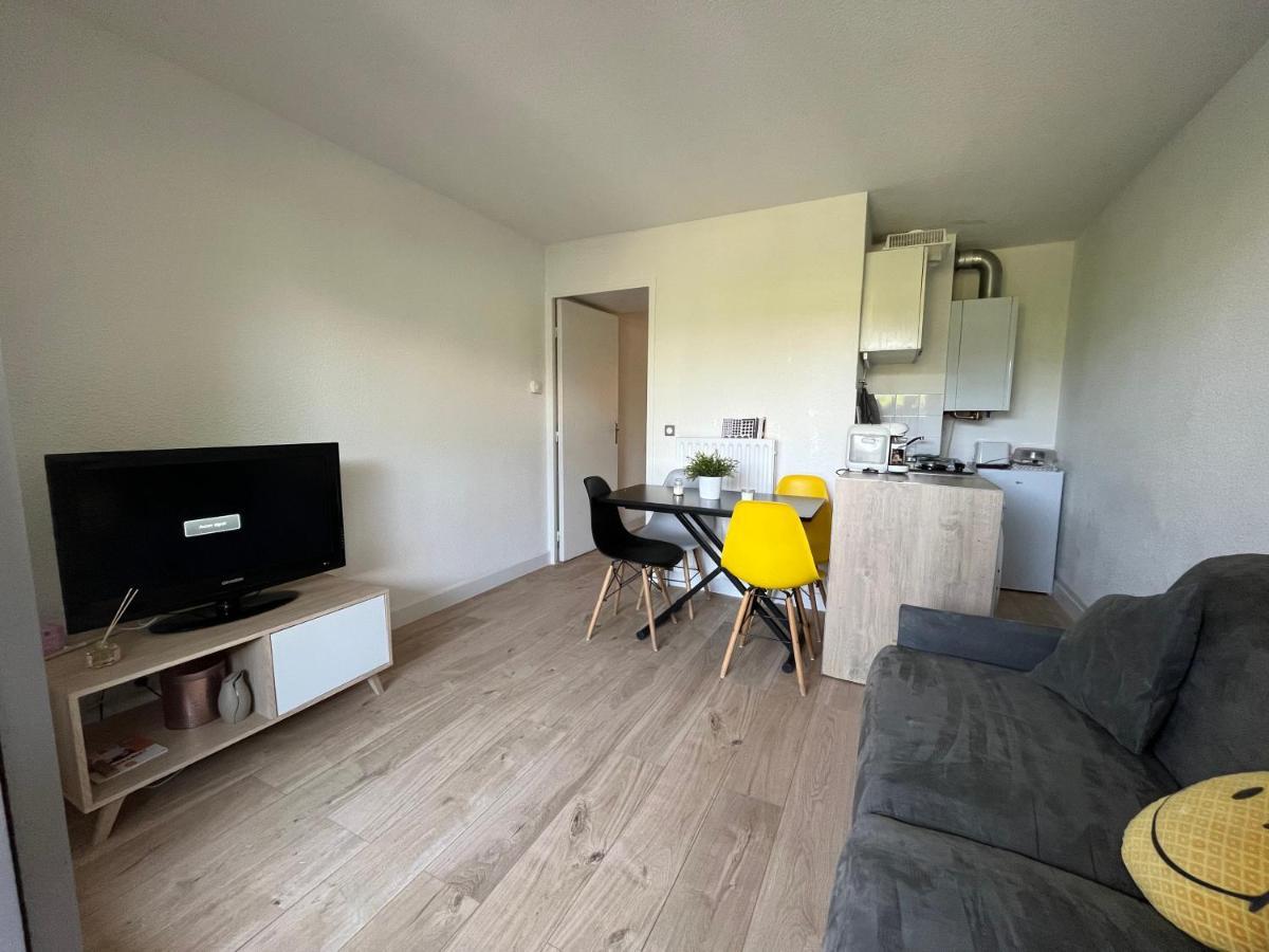 Appartement 2 Pieces En Rez De Jardin Avec Parking Et Piscine Villeneuve-Loubet Bagian luar foto